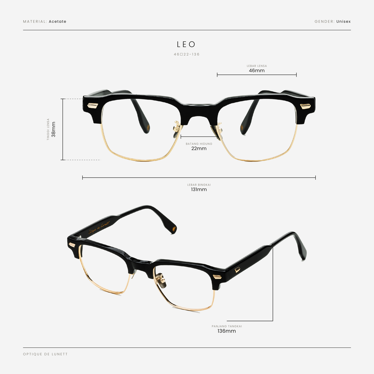 Leo Black Gold