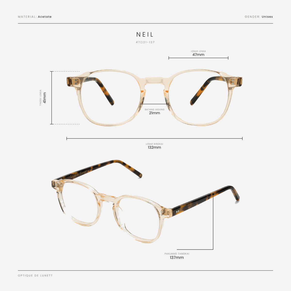 Neil Clear Tortoise