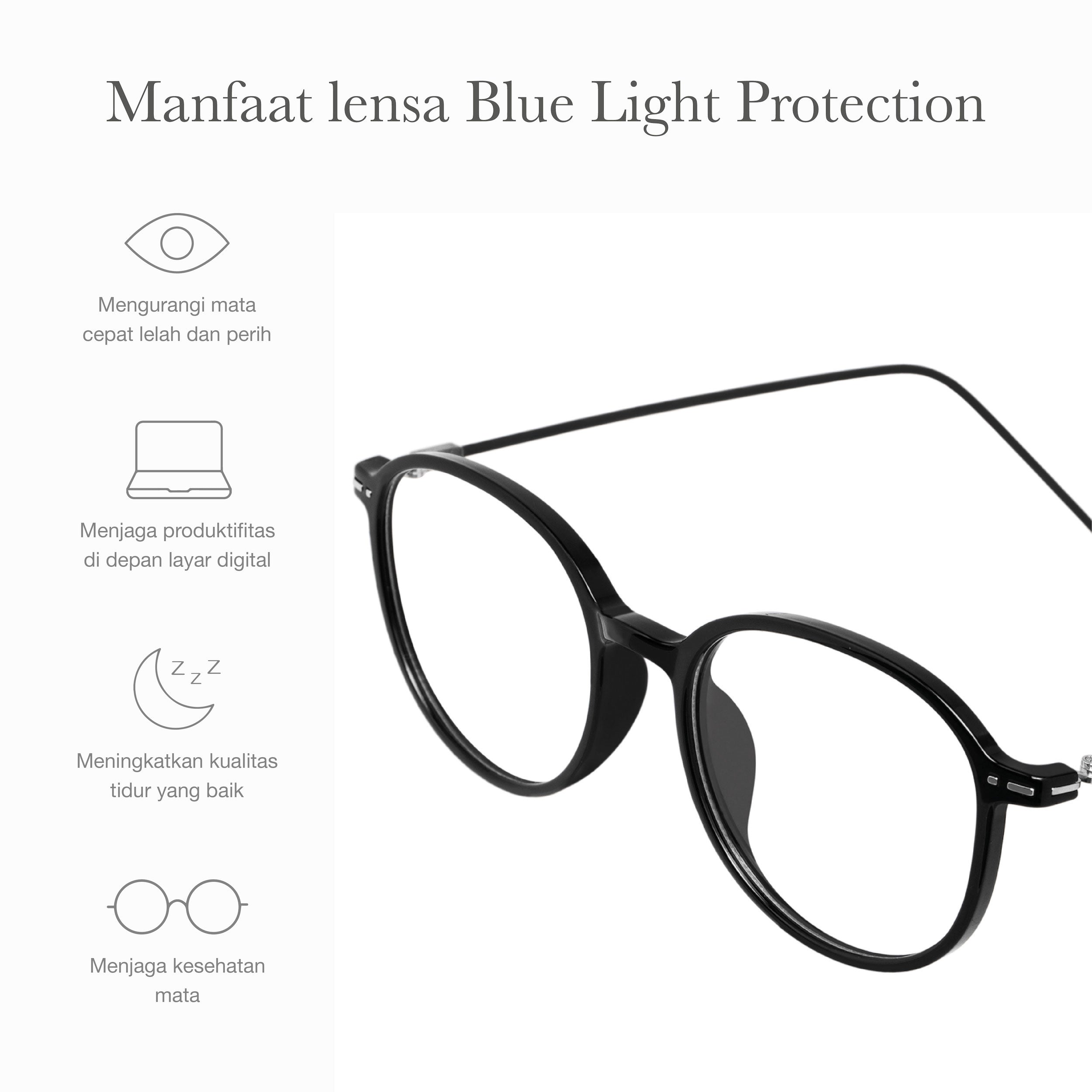 Kacamata Lensa Basic Gratis