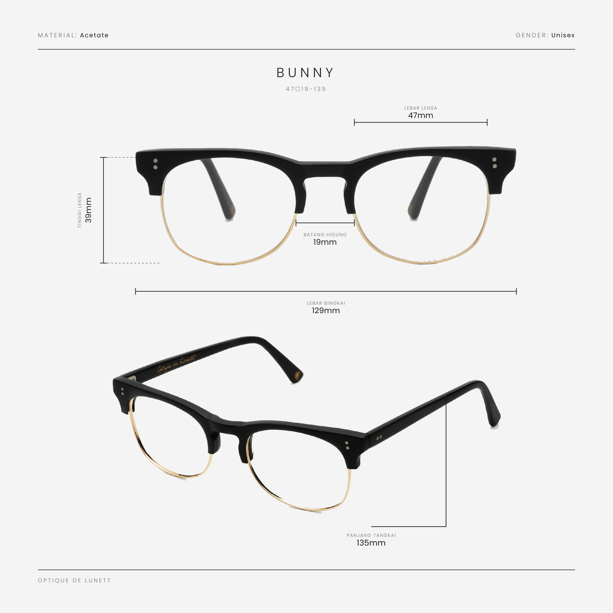 Bunny Black Gold